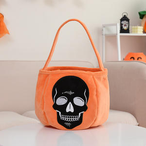 Cesta de Halloween para Niños, Decoraciones Coloridas para Cubos de Halloween - Product Image 5