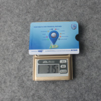 Pochette pour carte ATM en plastique souple, impression couleur personnalisée de haute qualité, porte-carte ATM flexible en PVC, étui pour carte de crédit