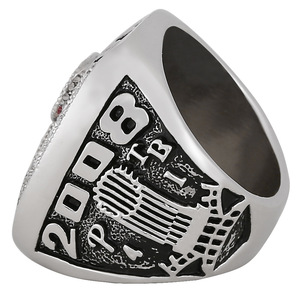 Mùa giải 2008-2009 Philadelphia Phillie Championship <span class=keywords><strong>Ring</strong></span> Nhẫn nam Hợp kim bạc Quà tặng sưu tầm - Product Image 4