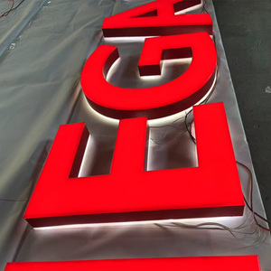 Tùy chỉnh 3D Nhôm kênh thư dấu hiệu <span class=keywords><strong>LED</strong></span> <span class=keywords><strong>frontlit</strong></span> và Backlit Acrylic Bảng chữ cái ánh sáng cho các cửa hàng và công ty sử dụng - Product Image 5