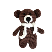 Vente en gros Crochet tricot lion renard tricoté peluche animal poupée cadeau