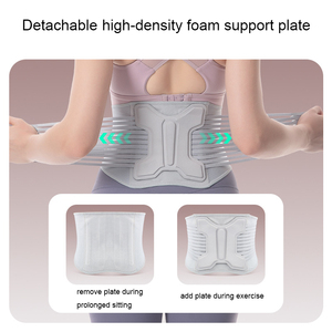 AOFIT Ceinture <span class=keywords><strong>lombaire</strong></span> médicale durable à double traction, respirante, en polyester, pour activités de plein <span class=keywords><strong>air</strong></span> – Offre spéciale - Product Image 3