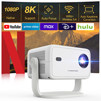 Proyector de Cine en Casa Portátil Magcubic L018 Android 14 WiFi para Exteriores, Dormitorio, Oficina, Compatible con HDMI y USB