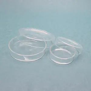 Factory Direct Sales Supply Lab Supplies Disposable Plastic 35mm Bottom Glass Petri Dish Container