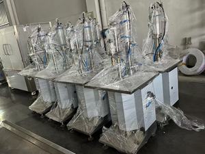 Tốc độ cao vòi phun đơn đường thẳng 1 đầu bán tự động điện nhựa điền máy 200-1000ml mật ong dán nước sốt - Product Image 4