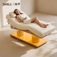 Table de soin électrique moderne SHILU réglable pour esthéticiennes, idéale pour les studios de cils, les soins du visage et les salons de beauté