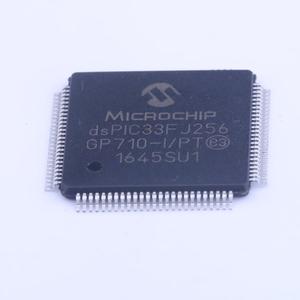 Composants électroniques neufs et originaux, puce IC DSPIC33FJ256GP710-I/PT, circuit intégré - Product Image 1