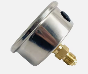 हेंगजान 2025 मैनोमीटर चीन निर्माण परीक्षण लौह औद्योगिक हाइड्रोजन माननोमीटर तेल से भरे दबाव गेज - Product Image 3