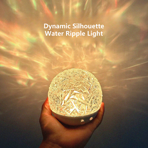 Northland Dynamic Water Ripple globo escritorio lámpara de mesa dormitorio Hotel sala de juegos <span class=keywords><strong>bar</strong></span> creativo romántico puesta de sol LED lámpara ambiental - Product Image 2