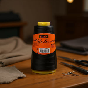 ด้ายเย็บผ้าอิลัน ฮิโล เด โคเซ่ 2750 ม. สีดำ สำหรับซ่อมเสื้อผ้า - Product Image 2