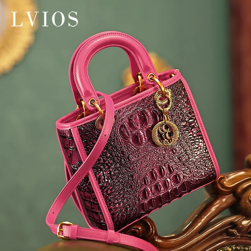 Customized Crocodile Luxury women Hand bag Small Ladies Shoulder Crossbody Bag Tote Designer handbags for women luxury