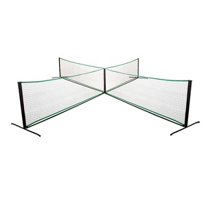 Mới nhất thiết kế đa chức năng chéo bền di động gấp pickleball Tennis Net Set thép + polyester 20x20ft pickleball đứng - Product Image 2