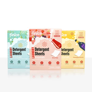 Finice – feuilles de détergent à <span class=keywords><strong>lessive</strong></span>, nouveau style, odeur, parfum de fruit, bandes à linge - Product Image 2