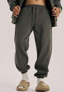 Fabricant de pantalons de survêtement, pantalons de survêtement personnalisés pour hommes, pantalons de survêtement à imprimé gonflé, pantalons de survêtement unisexes en coton, pantalons de survêtement personnalisés pour hommes - Product Image 2