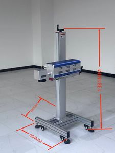 Machine de marquage, gravure et impression laser CO2 HANS CRD M-FLT-C50B 50W pour plastique, céramique, pierre, verre, métal, JPT 100W Laser, Nouveau - Product Image 3
