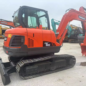 Dx60 Mini poignard hydraulique sur chenilles bon marché utilisé 6 tonnes Doosan mini-pelles utilisé Doosan pelle 6 tonnes à vendre en Chine - Product Image 1
