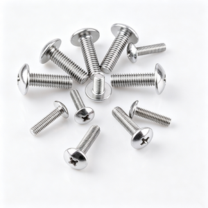 Tornillo de máquina Phillips de cabeza de arco TM de acero al carbono duradero, galvanizado en zinc para ensamblaje de muebles - Product Image 6