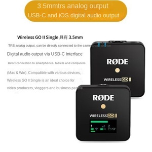 สำหรับ <span class=keywords><strong>RODE</strong></span> ชุดบันทึกไมโครโฟนติดปกเสื้อดิจิทัลไร้สาย, ชุดบันทึกไมโครโฟนติดลำโพงแบบไร้สายขนาดกะทัดรัด - Product Image 6