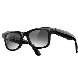 Smart Glasses W610 Black Red Coated Lens 4G Memory Phone Call Microphone 260mAh Battery 5m Wireless Range - Product Image 3