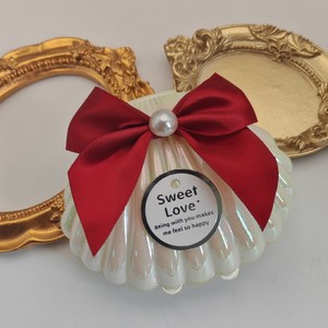 Caja de Dulces con Forma de Concha Marina con Lazo, Recuerdos de Boda con Temática Oceánica para Invitados, Recuerdos de Despedida de Soltera, Recuerdos de Boda para Regalos de Fiesta - Product Image 4
