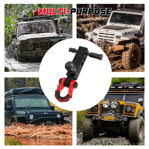 Ambull phổ biến giá thấp xe phía sau Trailer thép <span class=keywords><strong>Tow</strong></span> <span class=keywords><strong>Hook</strong></span> 18t phục hồi Hitch Receiver với Bow còng <span class=keywords><strong>Tow</strong></span> D-Ring - Product Image 5