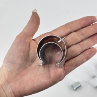 Vente chaude, clips de fixation en métal Omega pour film de serre de grande taille, avec une résistance super forte