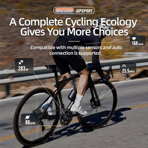 BSC200 New Model BSC200 Bicycle Computer GPS BLE ANT+ Bicycle <b>Speedometer</b> Route Navigation <b>Cycling</b> Computer - Product Image 6