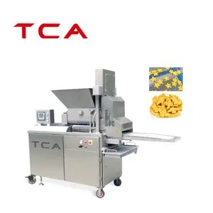 TCA 100kg 400kg 600kg 반 자동적인 햄버거 패티 만드는 기계 닭 햄버거 가격 기계 햄버거 기계