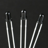 Tube récepteur infrarouge de 3mm, récepteur de télécommande infrarouge, capteur de flamme 940nm, pour voiture intelligente, 20 uniquement