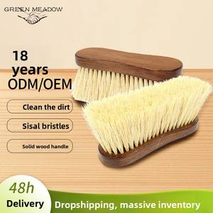 Cepillo de <span class=keywords><strong>Baño</strong></span>/Masaje con Mango de Madera Sólida para <span class=keywords><strong>el</strong></span> Cuidado de Caballos, Limpieza de Cola, Herramienta de Belleza y Limpieza Equina - Product Image 6