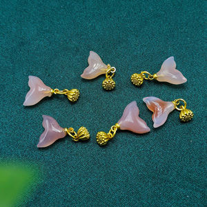 <span class=keywords><strong>จ</strong></span>ี้เมล็ดบัวอาเกตธรรมชาติหลากสี ราคาพิเศษ สำหรับทำสร้อยคอ งานประดิษฐ์เครื่องประดับ DIY - Product Image 5