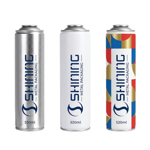 Bombe aérosol en fer blanc 57x207mm 205x802 de 520ml, 400ml, 300ml à col soudé pour lubrifiant industriel et pulvérisation automobile - Product Image 2