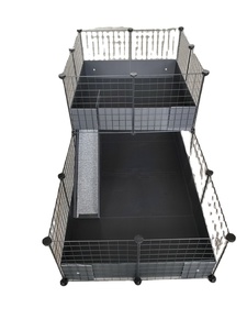 Jaula de malla de lujo de venta directa de fábrica, jaula DIY para cerdos holandeses, cobayas y hámsters, corral de metal ecológico con embalaje en caja - Product Image 2