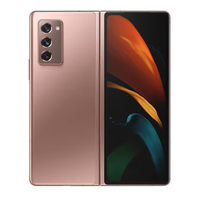 Débloqué pour Samsung Z Fold2 5G, smartphone pliable double SIM, 12 Go de RAM, 256 Go de ROM, écran AMOLED de 6,2 pouces