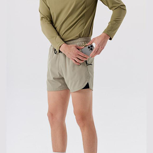 Mens Fitness Apparel Summer <b>Shorts</b> Athletic Sport <b>Shorts</b> Wholesale Zipper Pocket Men Gym <b>Shorts</b> - Product Image 4