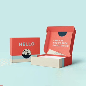 Embalaje de papel de cartón reciclado personalizado, franqueo de lujo, envío de cartón, caja de embalaje de envío, proveedor para caja - Product Image 4