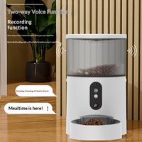 Distributeur automatique intelligent pour animaux de compagnie NCI PET avec caméra, contrôle par application WiFi, alimentation programmée, étanche, rechargeable, pour chiens et chats, OEM, personnalisable, export, vente en gros