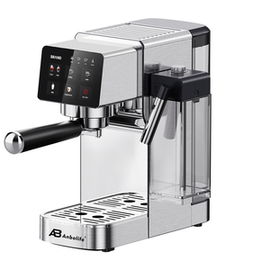เครื่องชงกาแฟเอสเพรสโซ่ Anbolife ระดับมืออาชีพ พร้อมฟังก์ชั่นทำฟองนม แรงดัน 20 บาร์ ดีไซน์กะทัดรัด พร้อมฟังก์ชั่นทำความสะอาด - Product Image 6