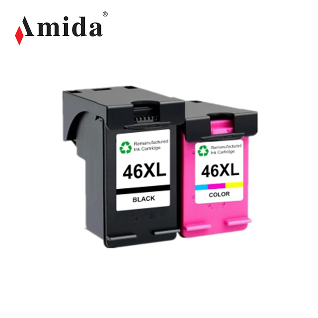 Wholesale Inks 46XL 46 XL Remanufactured Compatible Deskjet OfficeJet Color Inkjet for HP Ink Cartridge