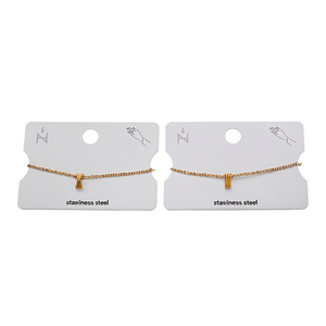 K Plusera Pulseras de acero inoxidable de 6 mm, diseño minimalista, accesorio de regalo de joyería para mujer - Product Image 2