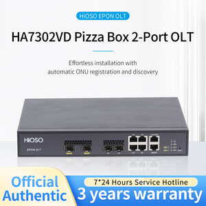 HiOSO HA7302VD Sin Módulos PON, 2PON EPON OLT Pizza Box, 2 Puertos, Compatible con Diferentes Marcas que Admiten el Estándar CTC - Product Image 3