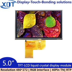 <span class=keywords><strong>5</strong></span>,0 Zoll 480*272 TFT <span class=keywords><strong>LCD</strong></span> Ekran Dokunmatik Ekran RGB Arayüzlü LED Arka Aydınlatmalı (RTP) Dirençli Dokunmatik Panel - Product Image 2