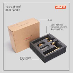 Yizyonrapia — poignée de porte intérieure <span class=keywords><strong>en</strong></span> laiton, barre droite, poignée de porte <span class=keywords><strong>en</strong></span> aluminium, plaque, A088P11 - Product Image 6