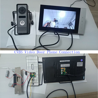 Solution PCBA originale pour moniteur de visiophone CVBS 4 fils, système d'interphone analogique à faible coût, PCBA LCD 30P/50P, fourniture SKD