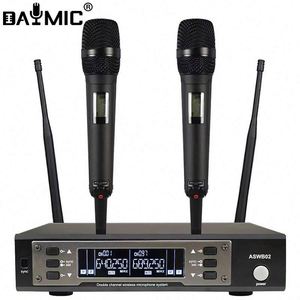 ระบบไมโครโฟนไร้สายแบบมือถือ UHF รุ่น Professional Pro 58 ระยะไกล - Product Image 3