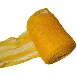 Rete di sicurezza in Nylon giallo arancione di alta qualità per rete di sicurezza per parchi giochi al coperto per bambini