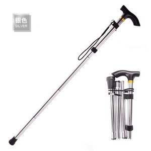 Factory Wholesale Aluminum Alloy Portable Folding Arm Crutches Crutch for the Elderly - Product Image 1