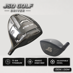 Club de <span class=keywords><strong>golf</strong></span> <span class=keywords><strong>Driver</strong></span> en titane 460CC, 10,5 degrés, droitier, manche en acier, grip en caoutchouc, logo personnalisé OEM - Product Image 1