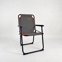 Chaise pliante en métal pour camping en plein air, ultra-légère, portable, pour la plage, utilisation en parc, design moderne, chaise Kermit