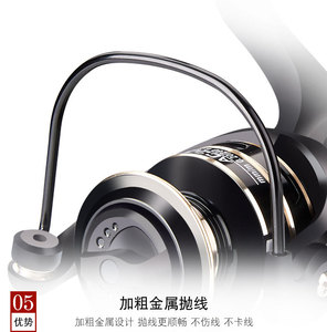 TOPIND Máy Câu Xoay AC 2000 - 7000 Mới Máy Câu Cá Máy Câu Đứng Máy Câu Cá Biển Bằng Kim Loại Kéo Tối Đa Máy Câu Cá Chép - Product Image 2